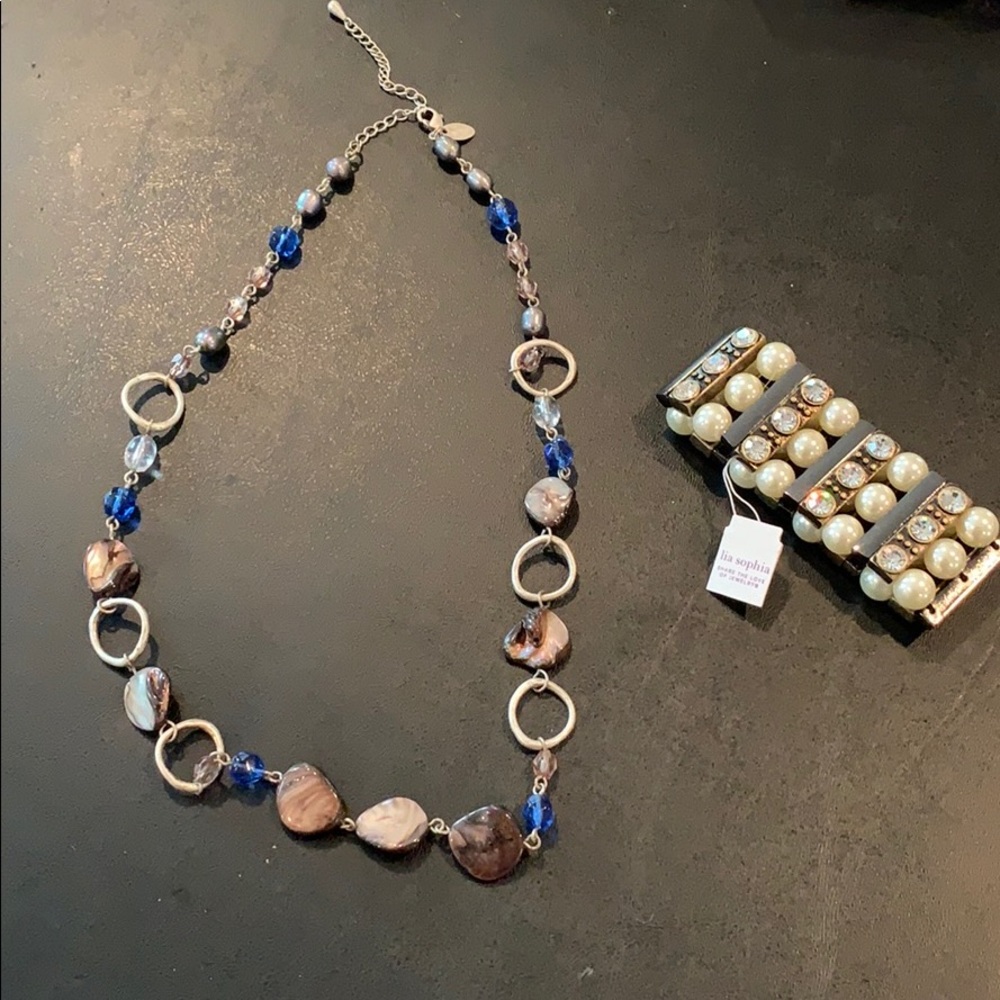 ✨Lia Sophia Necklace and Bracelet